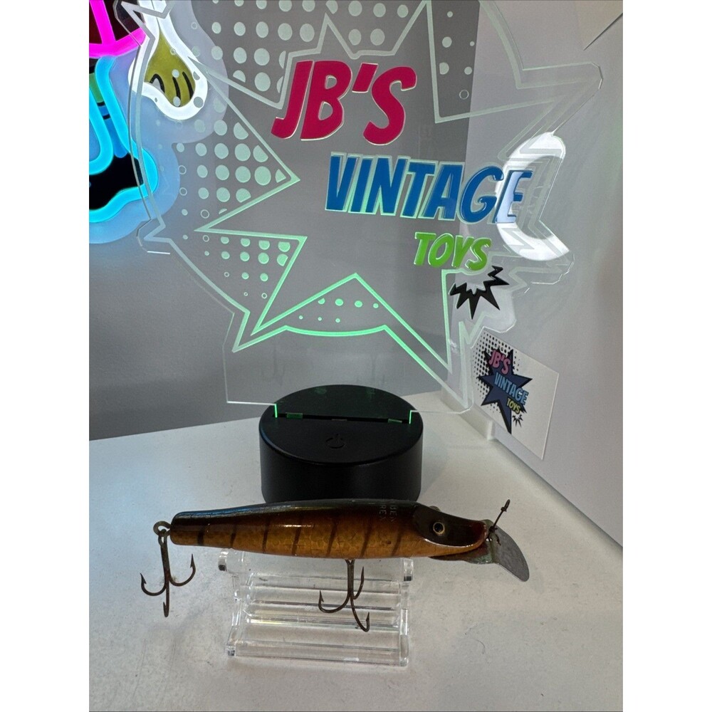 Vintage South Bend, Best O Luck Pike Minnow Wooden Fishing Lure Casting